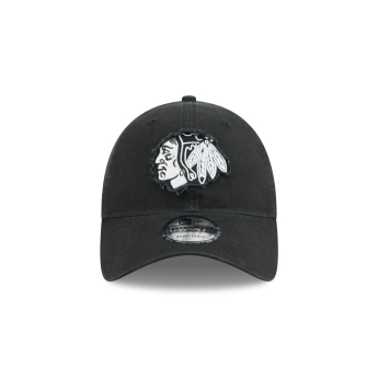 Chicago Blackhawks czapka baseballówka New Era 920 Stamp balck