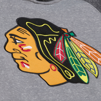 Chicago Blackhawks męska bluza z kapturem Winning Streak Fleece Current Logo