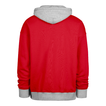 Chicago Blackhawks męska bluza z kapturem 47 Patch Drop Shoulder Hood red