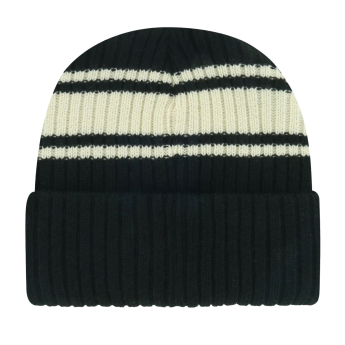 Anaheim Ducks czapka zimowa Harbor Stripe 47 Cuff Knit Black