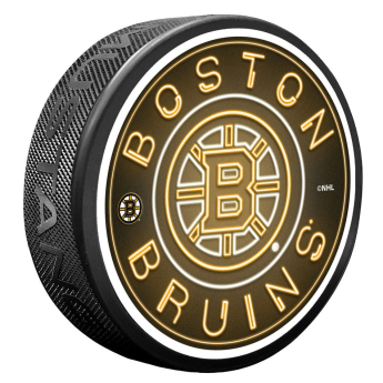 Boston Bruins krążek Neon