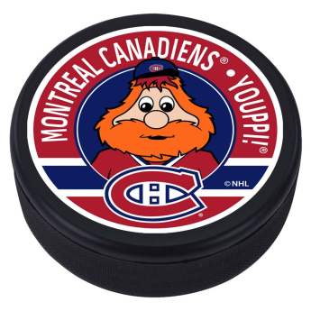 Montreal Canadiens krążek Youppi Mascot Textured