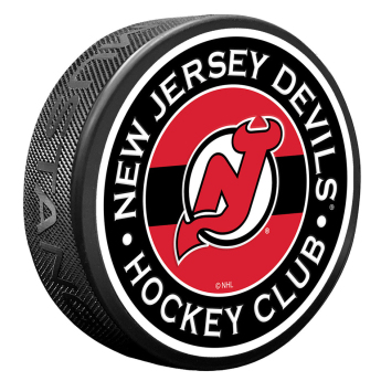 New Jersey Devils krążek Stripe Design