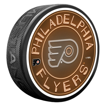 Philadelphia Flyers krążek Neon