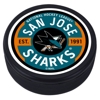 San Jose Sharks krążek Gear Textured