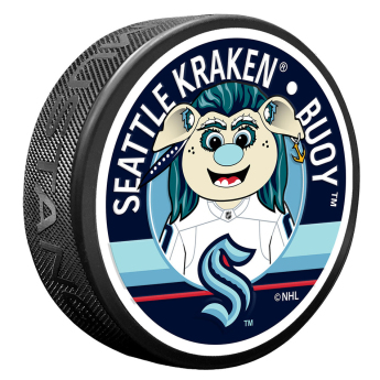 Seattle Kraken krążek Buoy Mascot Textured