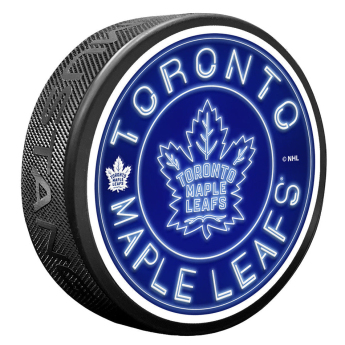 Toronto Maple Leafs krążek Neon