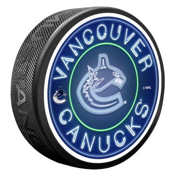 Vancouver Canucks krążek Neon