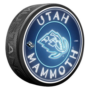 Utah Hockey Club krążek Neon