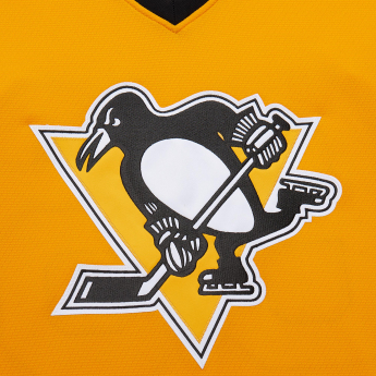 Pittsburgh Penguins hokejowa koszulka meczowa Mario Lemieux 1984 NHL Gold Jersey