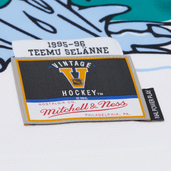 Anaheim Ducks hokejowa koszulka meczowa Teemu Selanne 1995 NHL Alternate Jersey