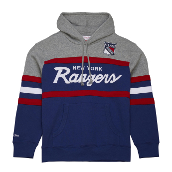 New York Rangers męska bluza z kapturem Head Coach Hoodie Current Logo