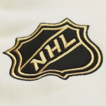 Anaheim Ducks męska bluza z kapturem Courtside Fleece Button Front Current Logo