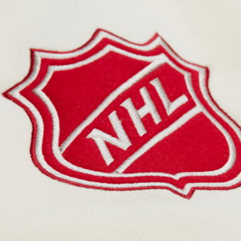 Detroit Red Wings męska bluza z kapturem Courtside Fleece Button Front Vintage Logo