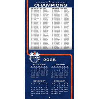 Edmonton Oilers kalendarz 2026 Wall