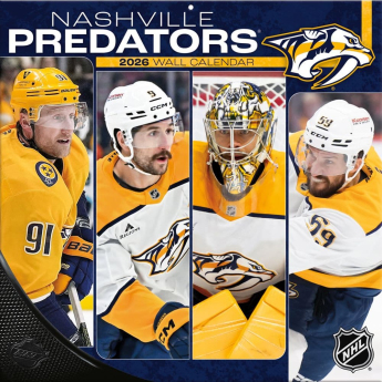 Nashville Predators kalendarz 2026 Wall