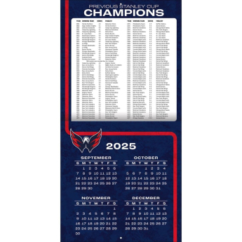 Washington Capitals kalendarz 2026 Wall