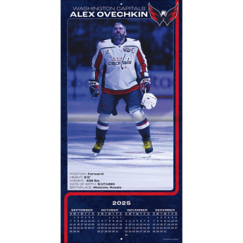 Washington Capitals kalendarz #8 Alexander Ovechkin 2026 Wall