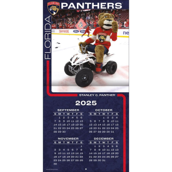 NHL produkty kalendarz Mascots 2026 Wall