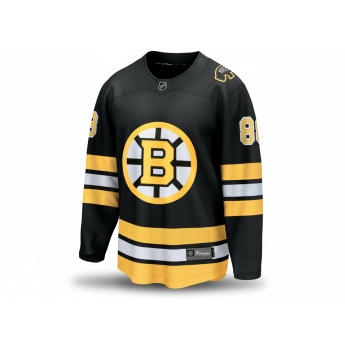 Boston Bruins hokejowa koszulka meczowa David Pastrnak #88 Home Breakaway Jersey
