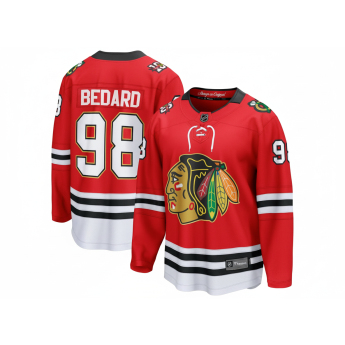 Chicago Blackhawks hokejowa koszulka meczowa Connor Bedard #98 Centennial Home Breakaway Jersey