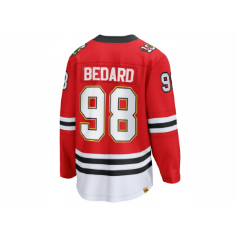 Chicago Blackhawks hokejowa koszulka meczowa Connor Bedard #98 Centennial Home Breakaway Jersey