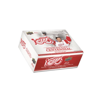 NHL pudełka karty hokejowe NHL 2025-26 Upper Deck Detroit Red Wings Centennial Box Set