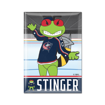 Columbus Blue Jackets magneska Metal Mascot
