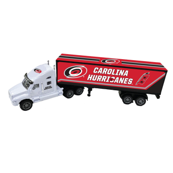 Carolina Hurricanes ciężarówka 18-Wheeler Big Rig Truck White