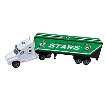 Dallas Stars ciężarówka 18-Wheeler Big Rig Truck White