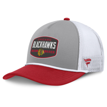 Chicago Blackhawks czapka baseballówka Course Adjustable Foam Front A-Frame Meshaback