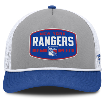 New York Rangers czapka baseballówka Course Adjustable Foam Front A-Frame Meshaback