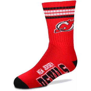 New Jersey Devils skarpetki dziecięce 4 Stripes Crew