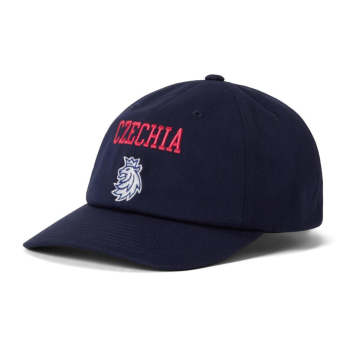 Reprezentacje hokejowe czapka baseballówka Czech republic Flag navy