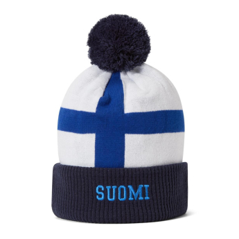 Reprezentacje hokejowe czapka zimowa Finland Pom Flag