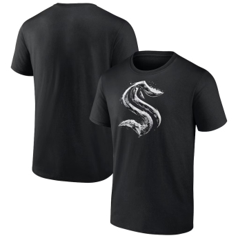 Seattle Kraken koszulka męska Iced Out black