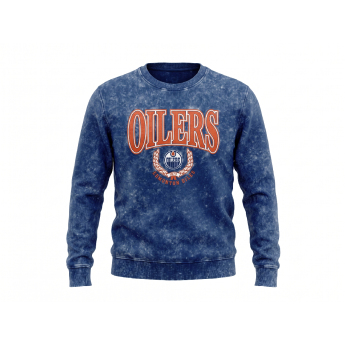 Edmonton Oilers bluza męska US Edit Crewneck