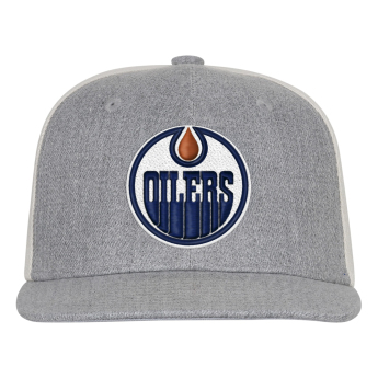 Edmonton Oilers dziecięca czapka baseballowa Ace In The Hole Flatbrim Snapb