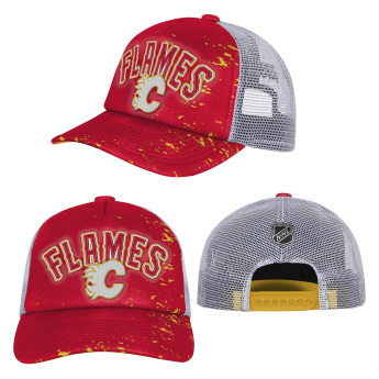 Calgary Flames dziecięca czapka baseballowa Top Player Snapback