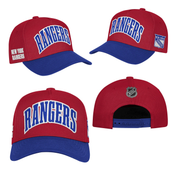 New York Rangers dziecięca czapka baseballowa Mvp Pro Pinch