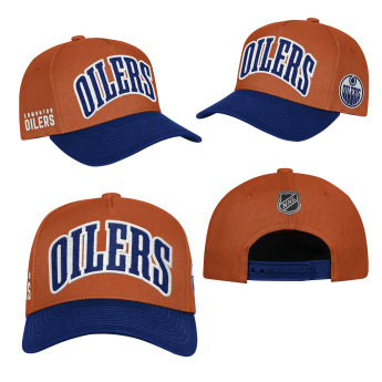 Edmonton Oilers dziecięca czapka baseballowa Mvp Pro Pinch