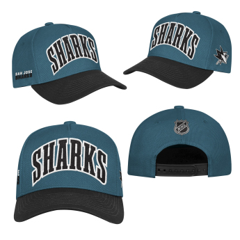 San Jose Sharks dziecięca czapka baseballowa Mvp Pro Pinch