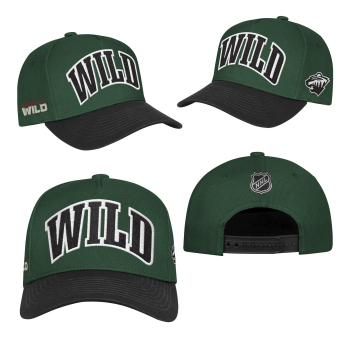 Minnesota Wild dziecięca czapka baseballowa Mvp Pro Pinch