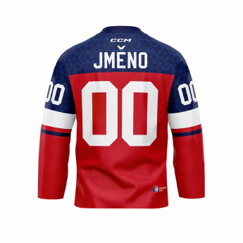 Reprezentacje hokejowe hokejowa koszulka meczowa Czech republic Olymp 2026 red