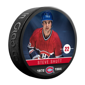 Montreal Canadiens krążek Steve Shutt #22 Souvenir Collector