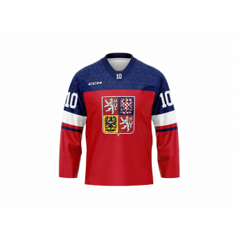 Reprezentacje hokejowe hokejowa koszulka meczowa Roman Červenka #10 CCM Fandres replica 2026 red