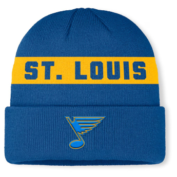 St. Louis Blues czapka NHL Authentic Pro A/Cap Cuffed Beanie