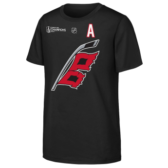 Carolina Hurricanes koszulka dziecięca Sebastian Aho NHL 2026 Stanley Cup Champions Name & Number