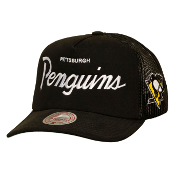 Pittsburgh Penguins czapka baseballówka NHL Head Coach Trucker