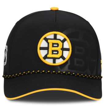 Boston Bruins czapka baseballówka NHL On Stage Podium Draft A-Frame Adjustable